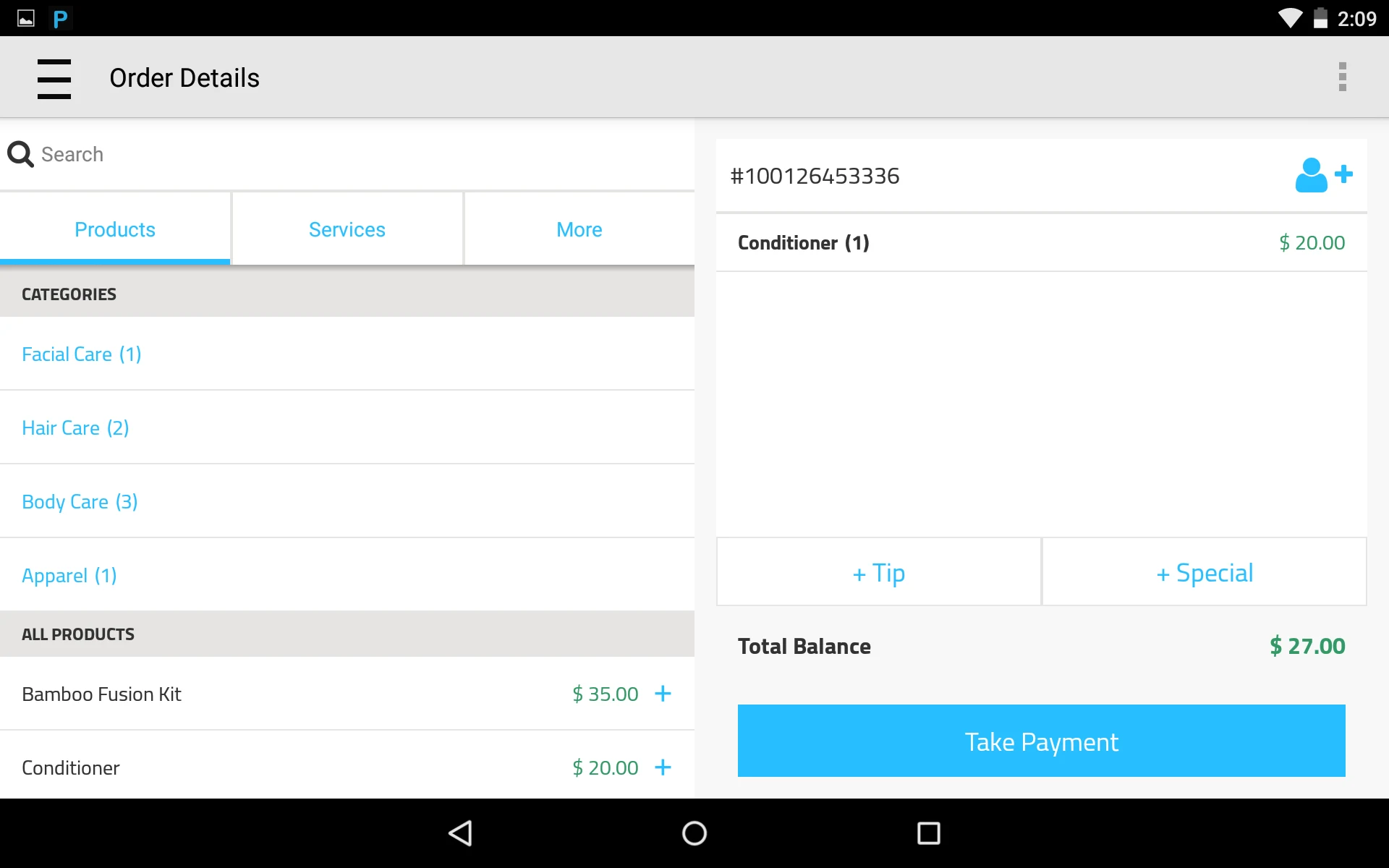 Booker Mobile App screenshot