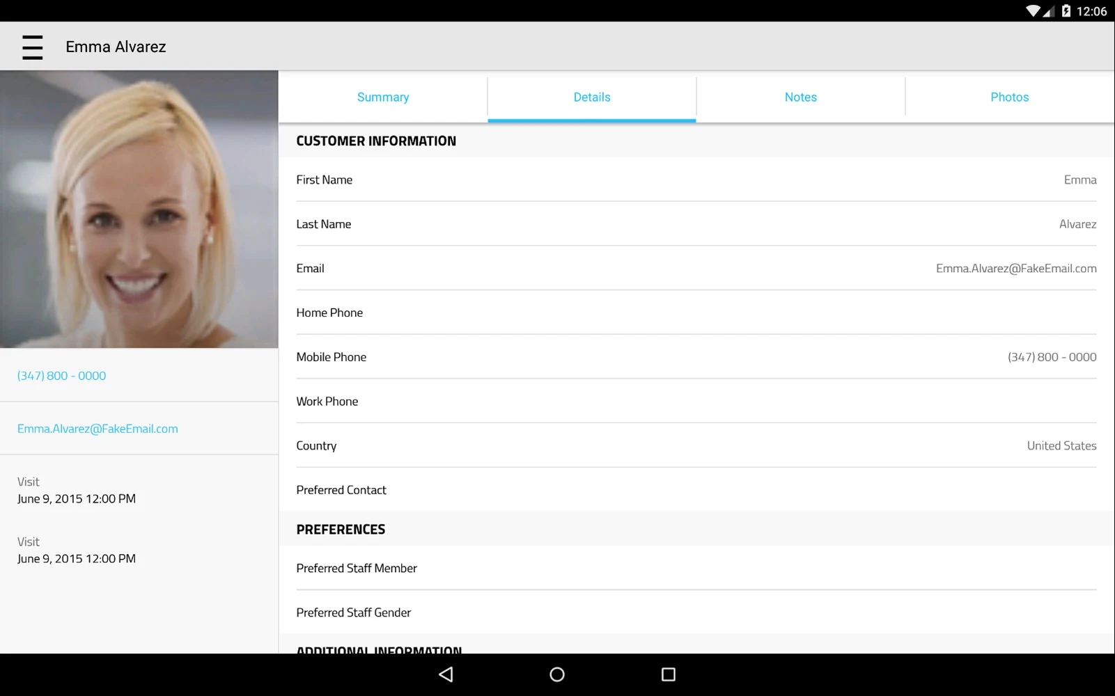 Booker Mobile App screenshot
